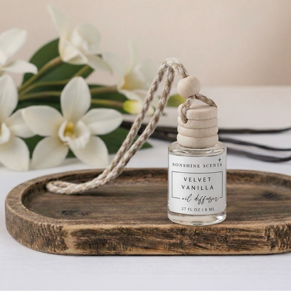 Velvet Vanilla Oil Diffuser - Cream